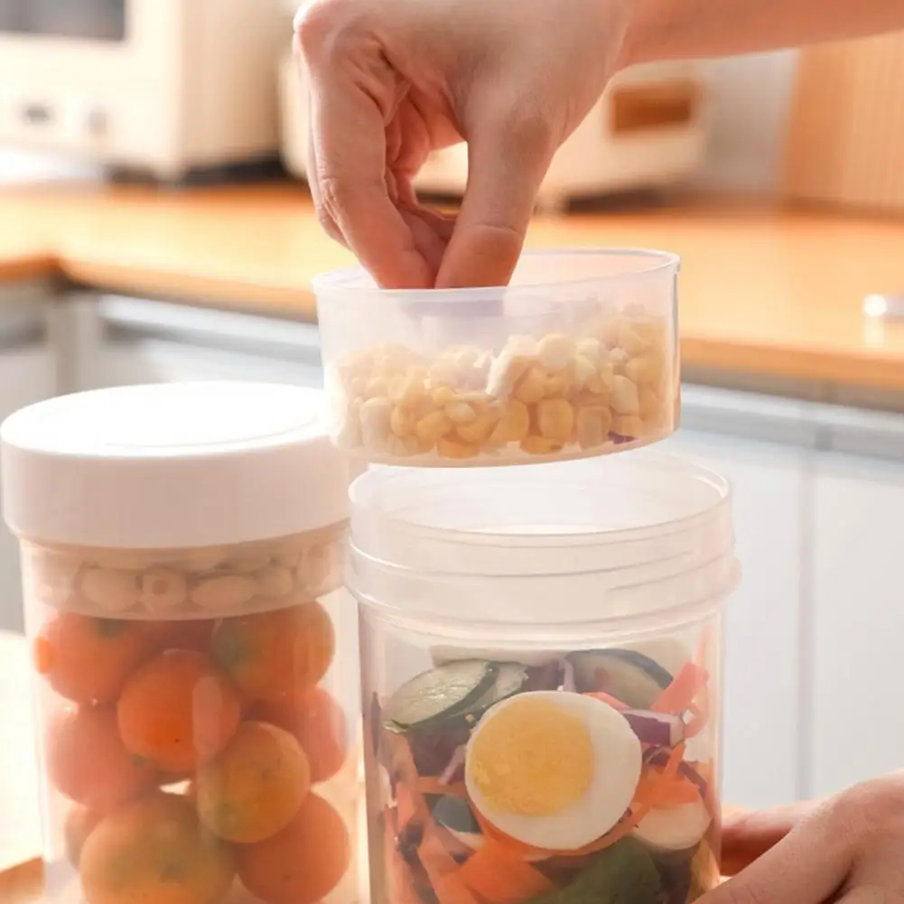 

Convenient Food Container No Odor with Lid Versatile Cereal Food Canister Grain Organizer Food Storage Tank