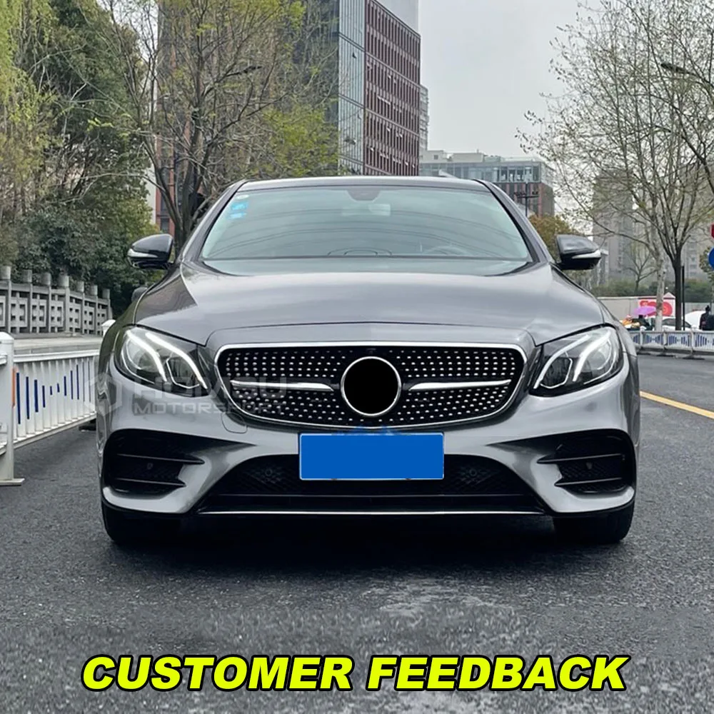2016 + W213 Алмазная решетка W238 гриль подходит для E класса E43 45 E200 E300 E250 E320 E350 без