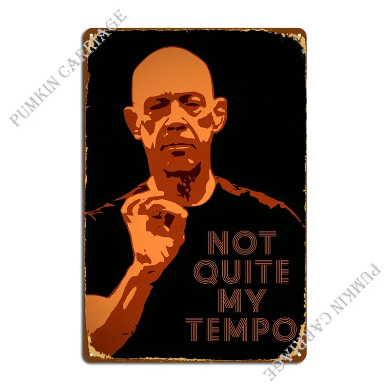 

Не совсем мой темп, металлический знак, ржавый телефон, клубный жестяной плакат