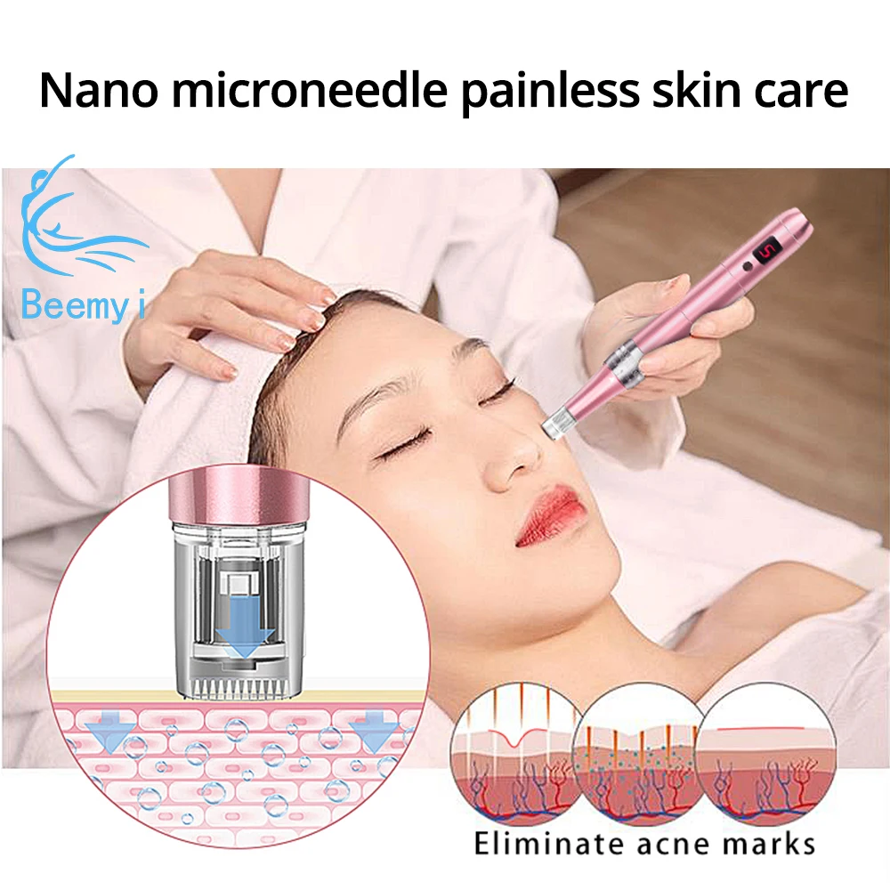 

Microneedling Pen Derma Rolling System Micro Tiny Needles A3 for Tightening Remove Scar Wrinkle Stretch Marks Skin Care Beauty