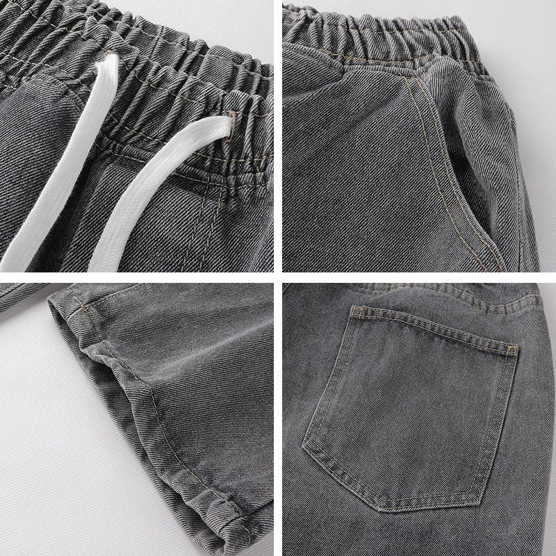 Men's Black Jeans Brand 2022 New Spring Hip Hop Streetwear Korean Wide Leg Jeans Men Pants Fashion Y2K Straight Casual Jeans Men