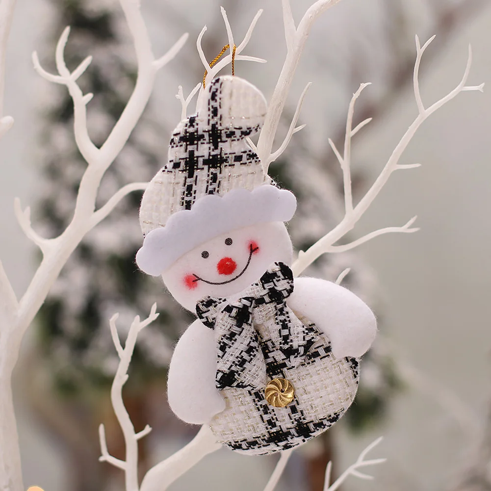 

Совершенно новое украшение для детской елки, аксессуары для рождественской вечеринки, Маленькая подвеска в виде лося для пожилых людей, снеговика