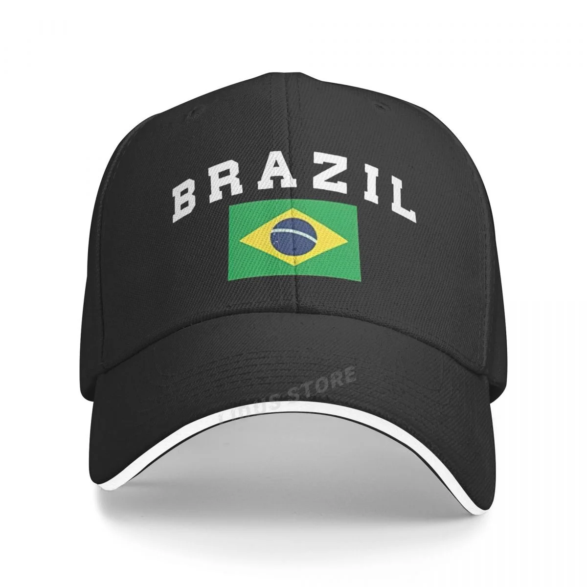 Fashion Flag Hats Brazil Baseball Caps Unisex Adjustable Summer Man Outdoor Sport Caps