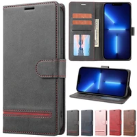 wallet horizontal line classic magnetic flip leather case for iphone 14 13 12 11 pro max se 2022 2020 x xr xs max 8 7 6 6s plus