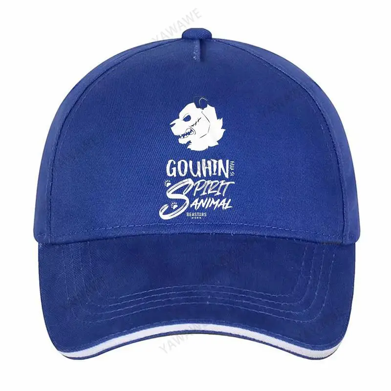 

Funny Beastars Baseball Cap Men Gouhin is my spirit animal brand hats Summer Solid Sunhat Cotton Anime Manga Dad hat andise Gift