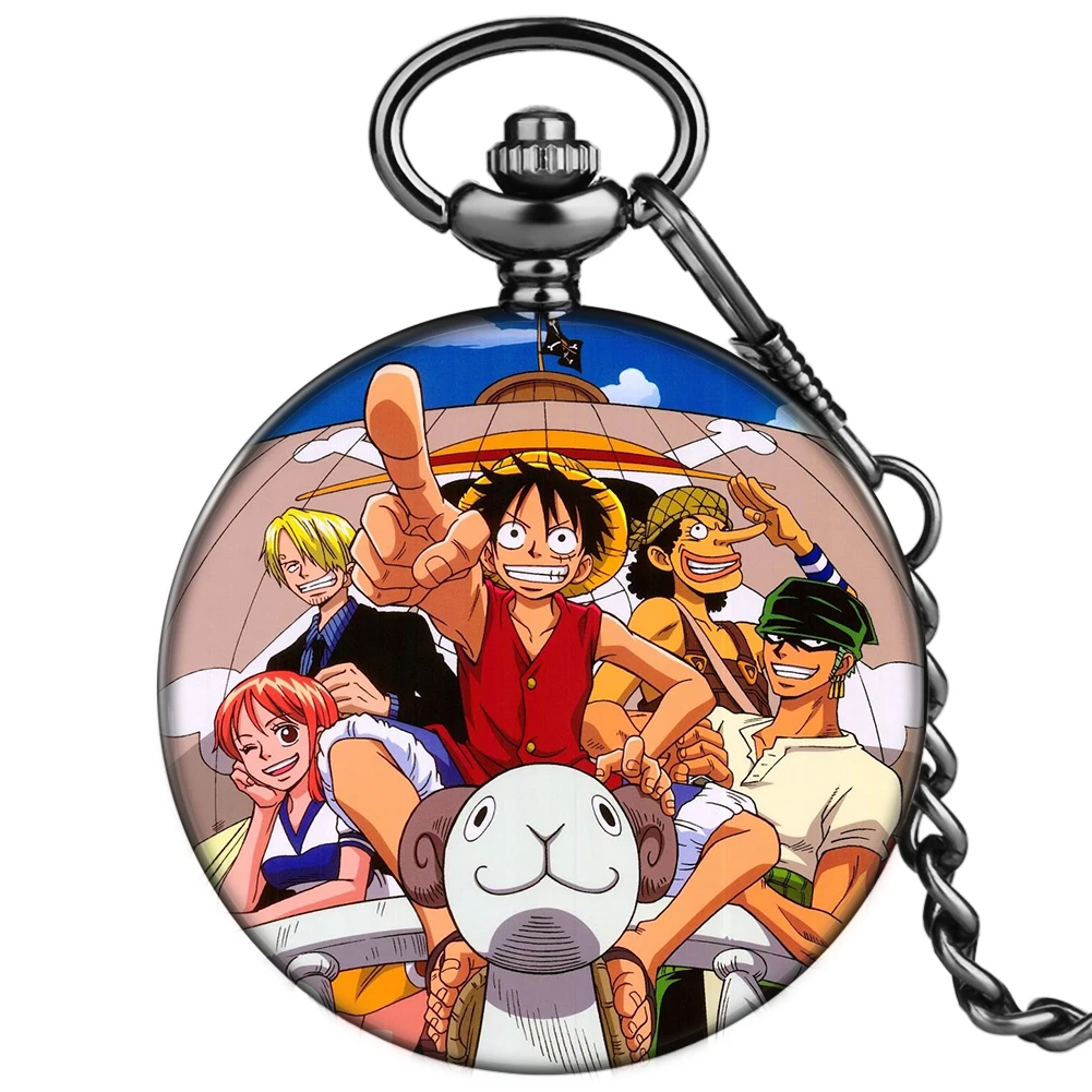 

Personalized Custom Animation Character Pattern Men Quartz Pocket Watch Unique Unisex Watches Best Birthday Gift for Male Friend