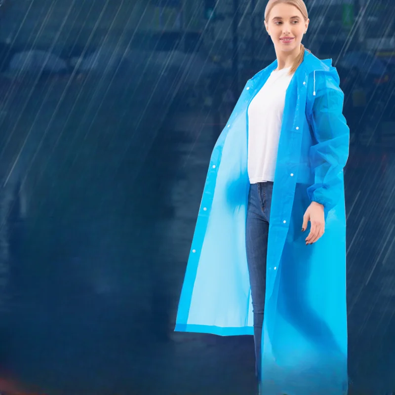 

Raincoat Women Men Impermeable Thickened Waterproof Raincoat Tourism Outdoor Hiking Rain Poncho Raincoat Hooded Rain Coat