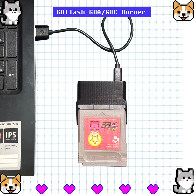 Фото GBFLASH Backup ROM Archive Game Card Burner Подходит для игровых карт GB GBA GBC №1