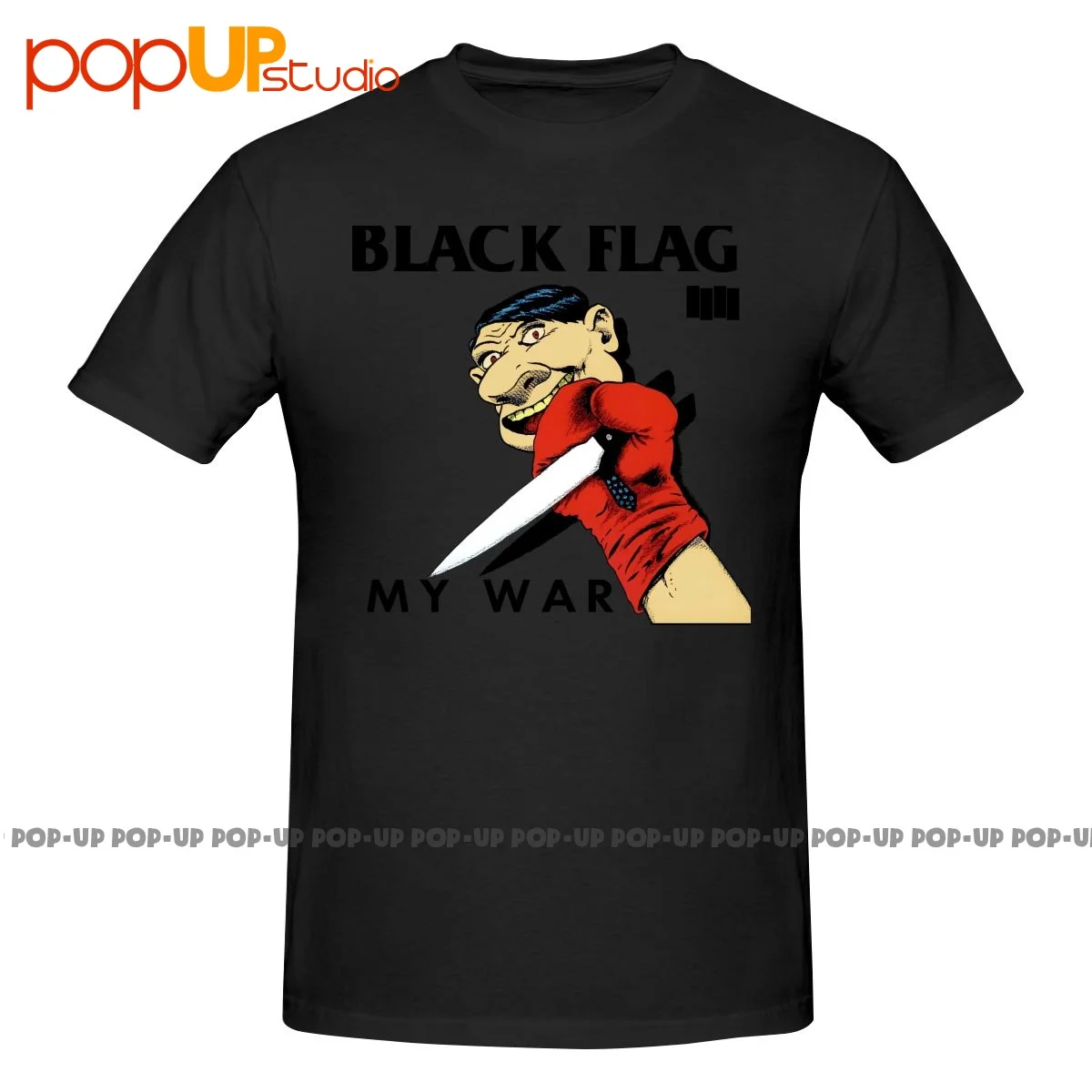 Футболка с черным флагом My War Blue Punk Band, лучшая повседневная модная футболка лучшего качества