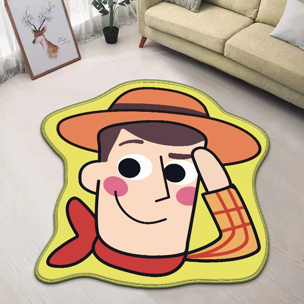 

Cartoon Anime Buzz Polyester Doormat Rug Carpet Mat Footpad Anti-slip Dust-proo Corridor Kitchen Bedroom Balcony