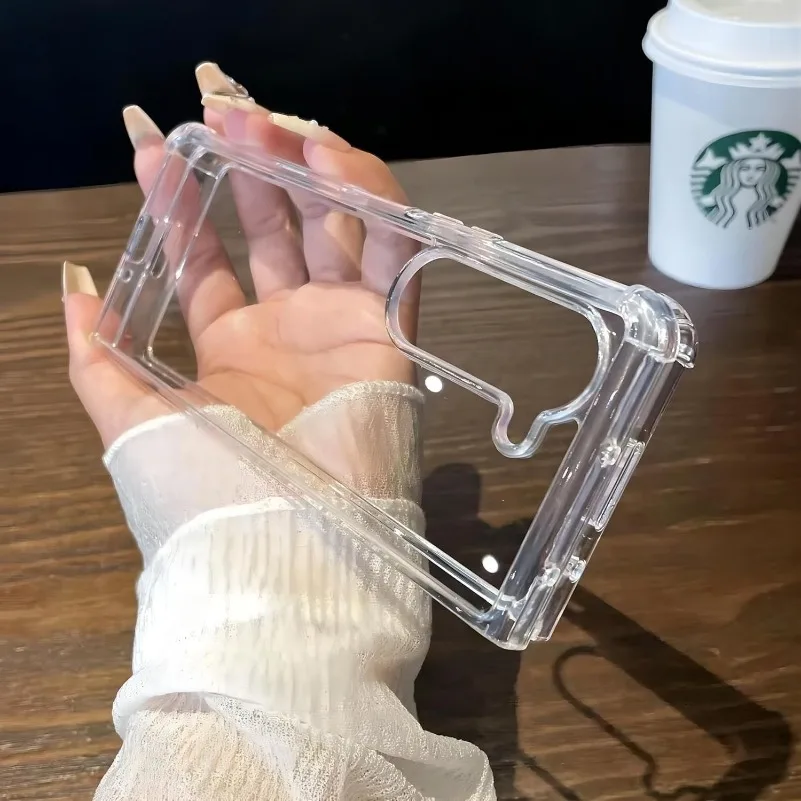 Прозрачный чехол-бампер для Samsung Galaxy Z 6 воздушных подушек 5 4 3