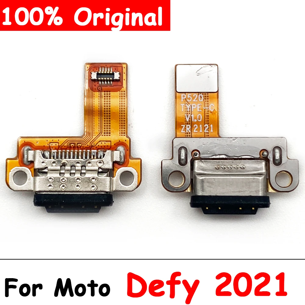 

5Pcs/Lots Original New USB Charging Board Connector Board Flex Cable With Mic Microphone For Motorola Defy 2021 Charging Plate