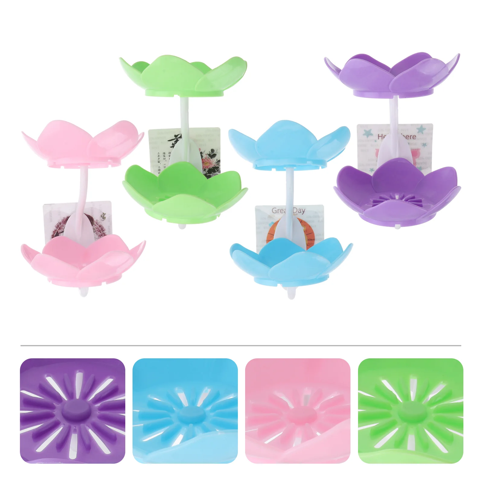 

Soap Dish Shower Rack Holder Wall Bathroom Hanging Drain Draining Tray Flower Storageboxtoilet Corner Adhesive Case Suction