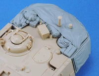 135 die casting resin model assembly kit magach 7c main battle tank turret storage bar modification no etching unpainted