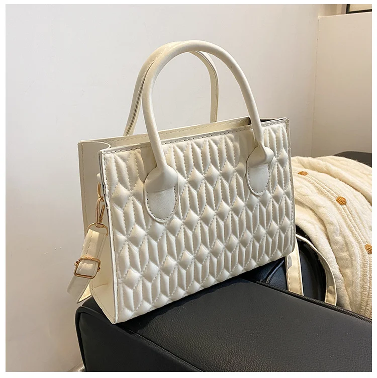 

Женская квадратная сумка-мессенджер через плечо, Женская Повседневная кожаная сумка