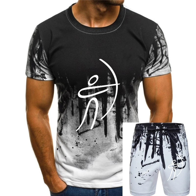 

Summer Games Archery Propelling Arrows T Shirt 100% Cotton MenTshirt 2019 Cool Top Quality T Shirt Men Short Sleeve
