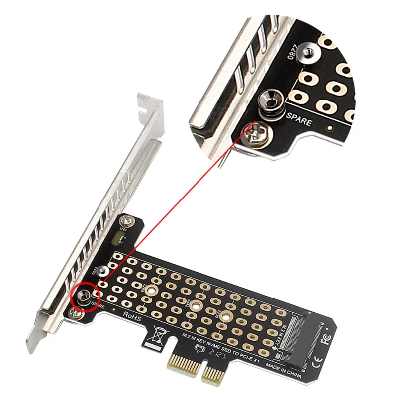 Дополнительная твердотельная плата расширения для M.2 NVME — PCIE 2230–2280 NVM