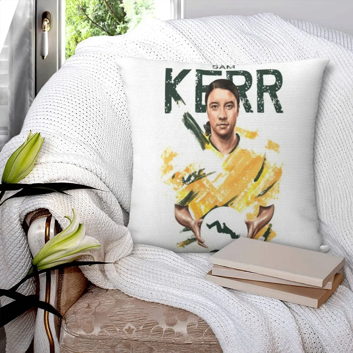SAM KERR BACKFLIP SUPER BOOM подушка для фотографий