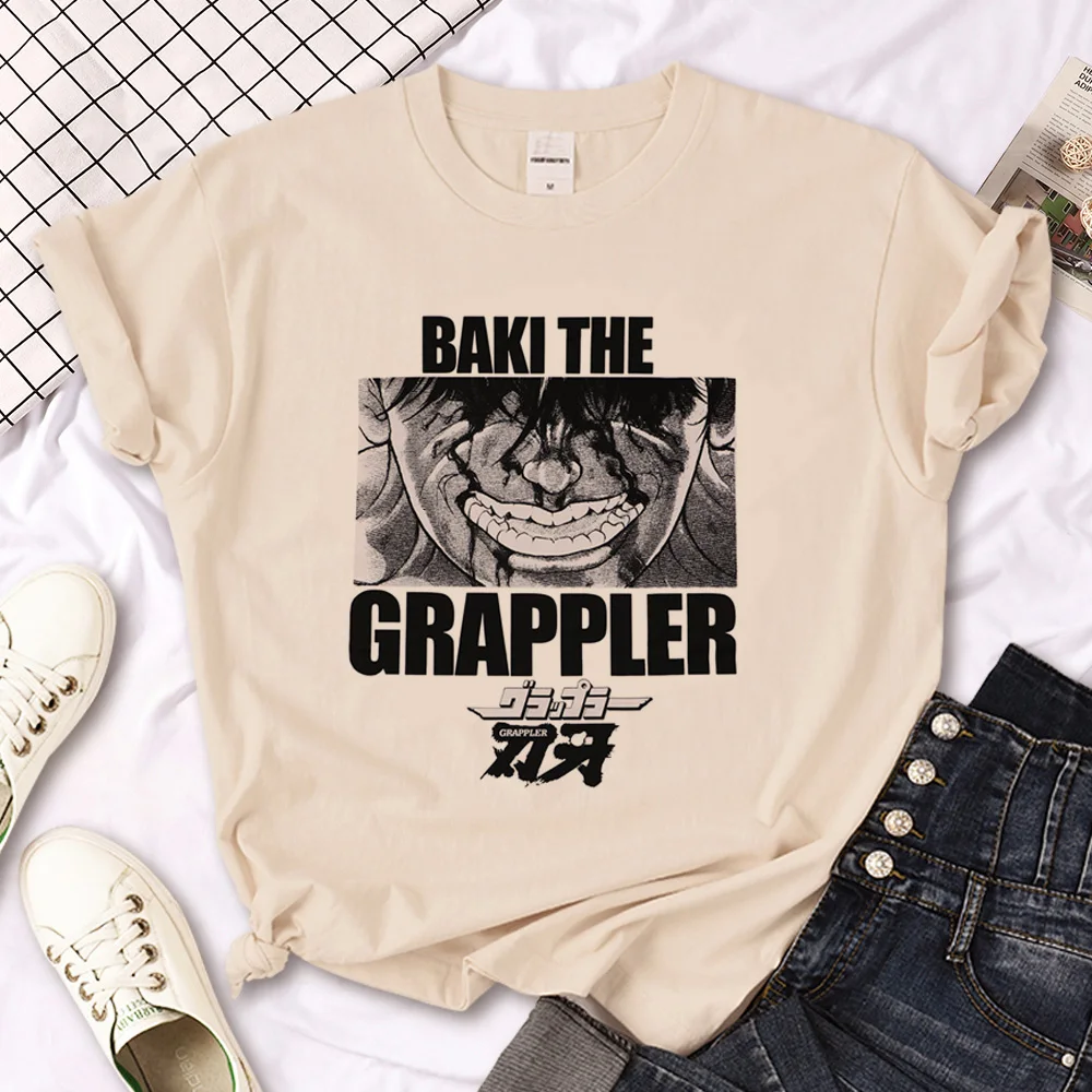 Футболка Baki Y2K Женская женская японская одежда