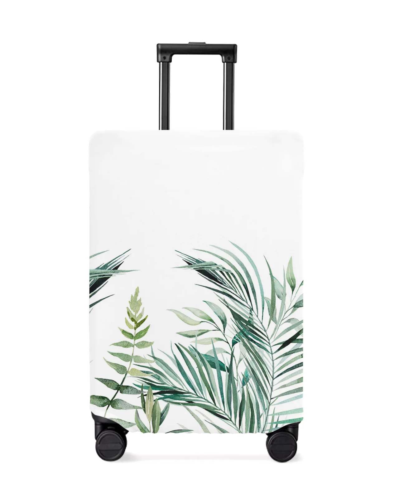 

Idyllic Tropical Plants Palm Leaves Travel Luggage Cover Elastic Baggage Cover Suitcase Case Dust Cover Travel Accessories
