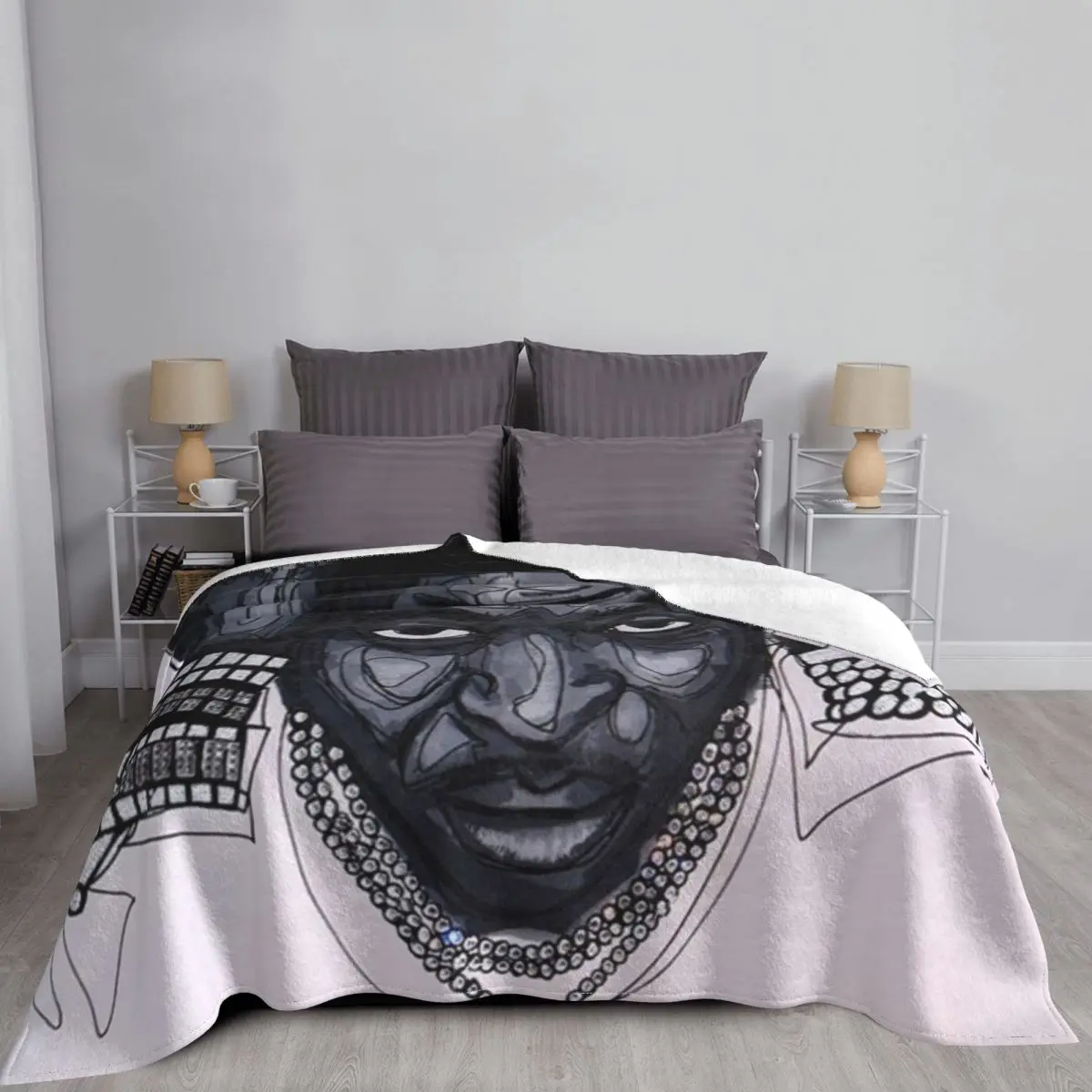 

Young Dolph Blanket Rip Rapper Winter Plush Ultra Soft Fleece Throw Blanket Bedding Bedspread Cover Office Velvet Outlet Gift