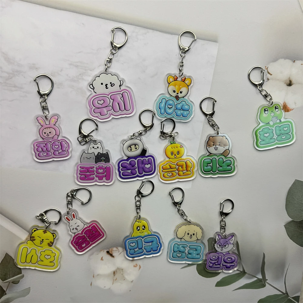 Акриловый брелок Kpop Idols Jeonghan Wonwoo