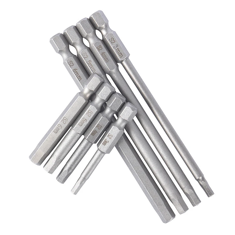 

Ecomhunt Dropshipping Magnetic Hexagon Screwdriver Bit S2 Steel 1/4 Inch Hex Shank Screw Drivers Set 50mm Length H1.5-H12