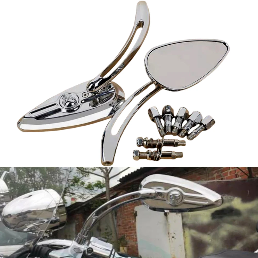 Боковое зеркало заднего вида для мотоцикла аксессуар Harley Street Glide Special Sportster 1200 883