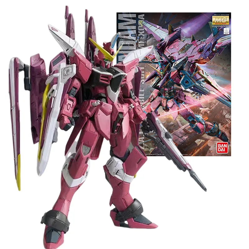 

Женская Bandai Подлинная модель Gundam, Комплект аниме-фигурок MG 1/100, рандашная коллекция, экшн-фигурка Gundam, игрушки для мальчиков