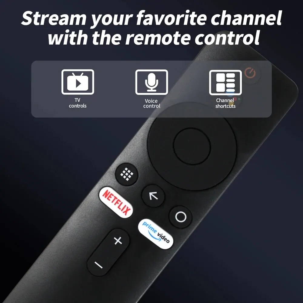 Голосовой пульт дистанционного управления Bluetooth для Xiaomi Smart TV 4K MI Box 4X Android с Google