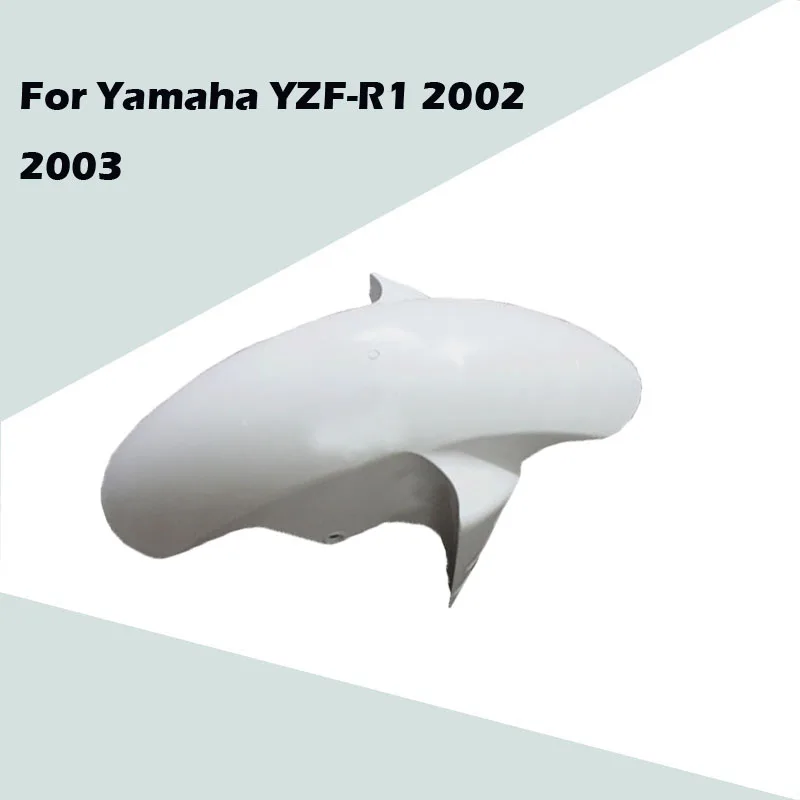 

For Yamaha YZF-R1 2002 2003 Unpainted Front Mudguard Fender ABS Injection Fairing Motorcycle Accessories