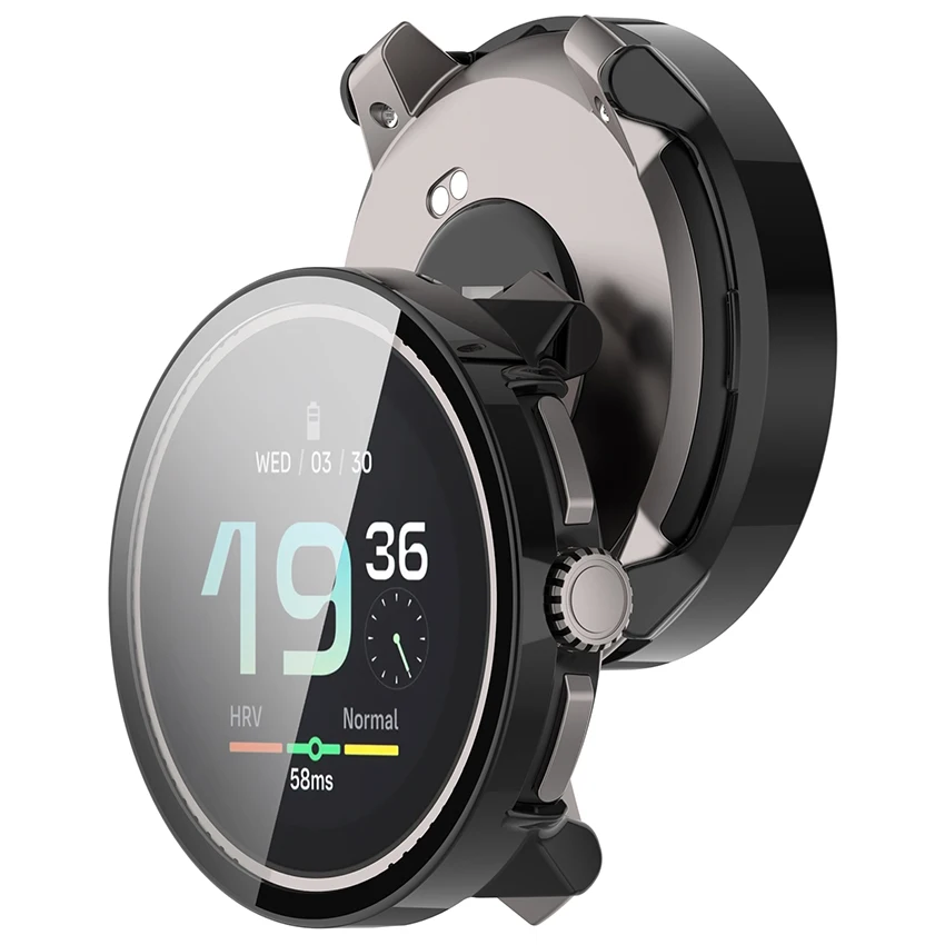 For SUUNTO Race/Race S Protective Case With Screen Tempered Glass Film Smart Watch Assecceries
