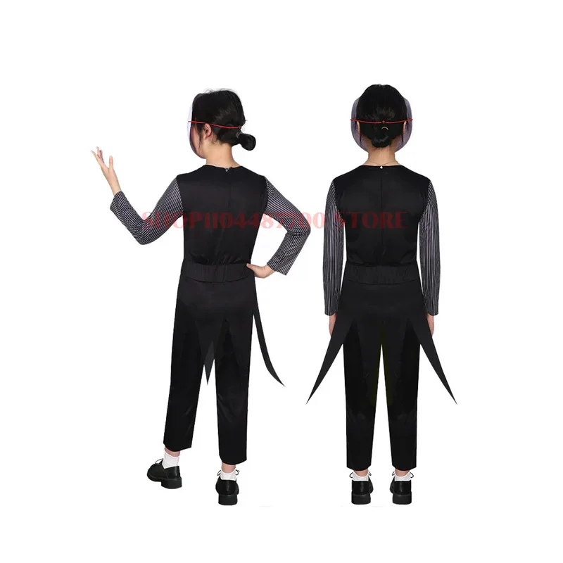 Новый детский костюм Кошмар Джека Скеллингтона 2025 перед маской боди на Хэллоуин