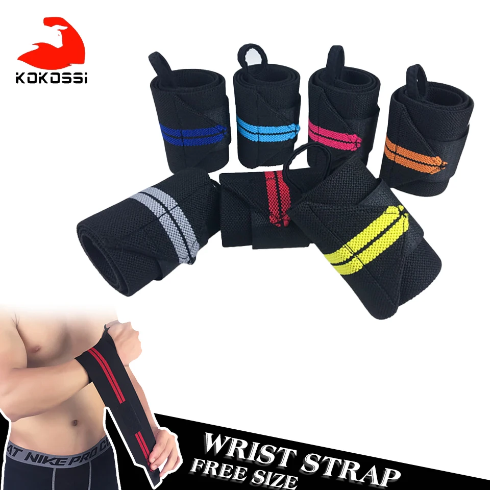

KoKossi WeightLifting Wristband Breathable Elastic Wrist Wrap Bandage Brace Support Thumb Brace Strap Fitness Powerlifting Wrist