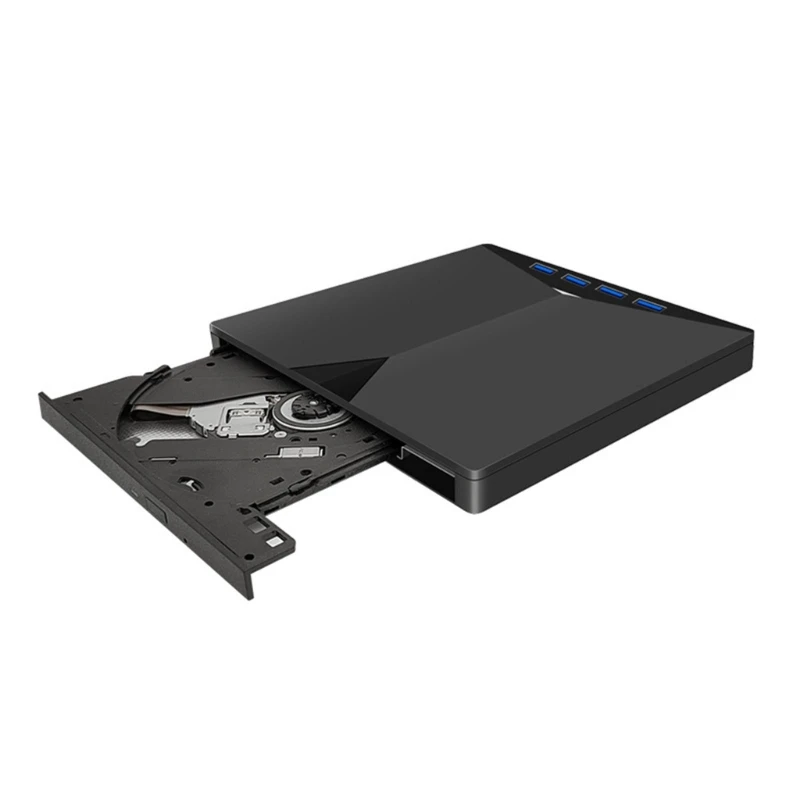 

Type-C 3,0 внешний мобильный Usb Оптический привод DVD/CD/VCD 7-в-1 записывающее устройство многофункциональная поддержка TF универсальный компьютер