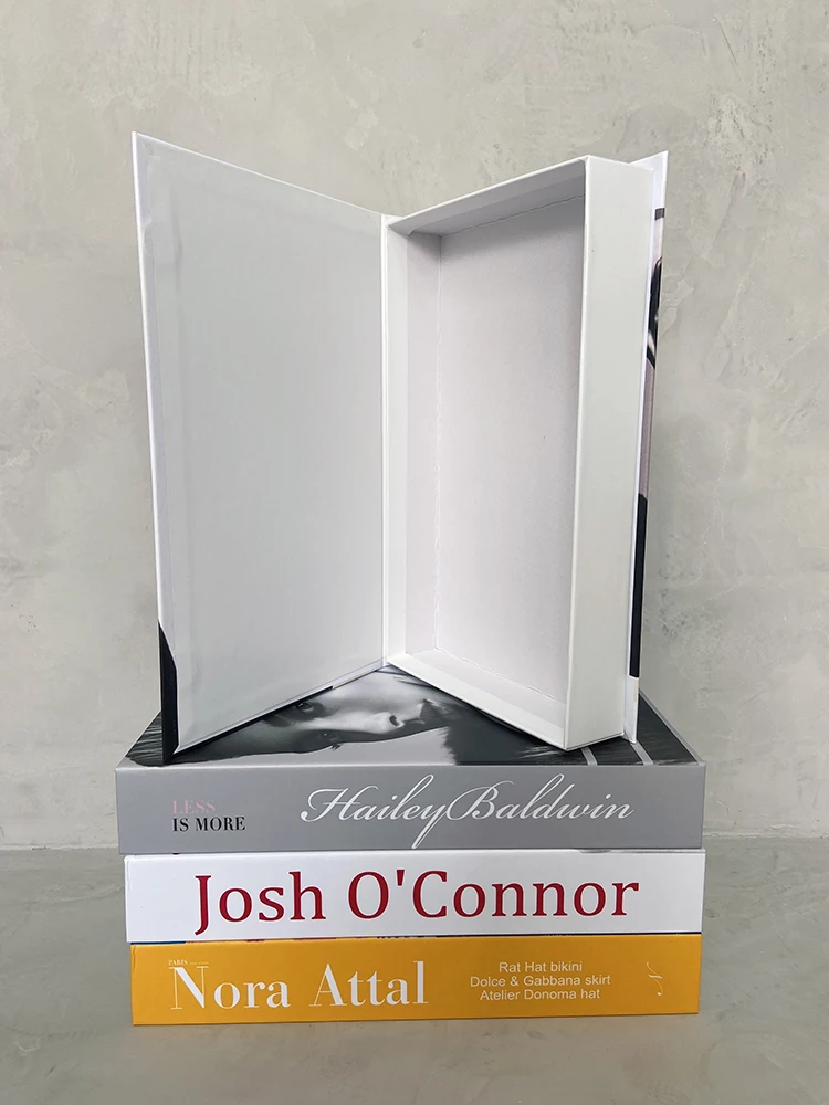 Поддельные книги для украшения новый индивидуальный Unopenab журнальный столик