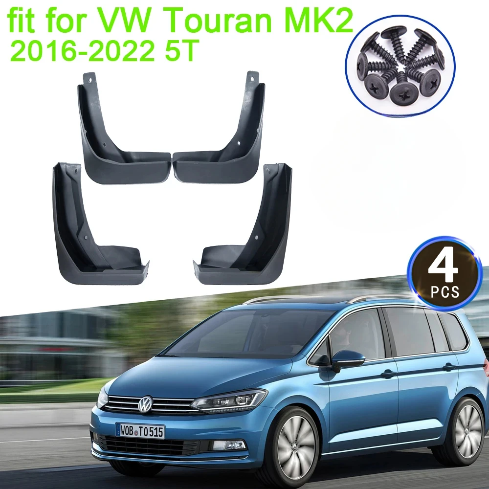 

Для Volkswagen VW Touran MK2 2016 2017 2018 2019 2020 2021 2022 5T брызговики на крыло брызговики аксессуары