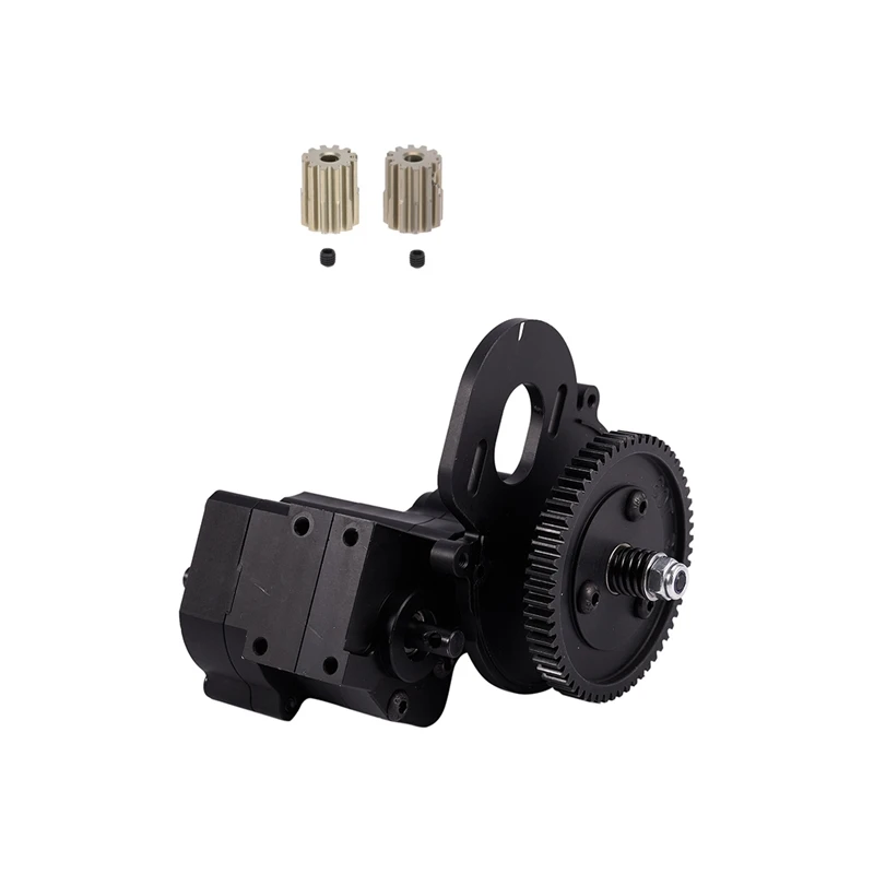 

2 Pcs 32DP 3.175Mm 12T Pinion Motor Gear & 1 Pcs Metal CNC Gear Box Transfer Case Center Gearbox