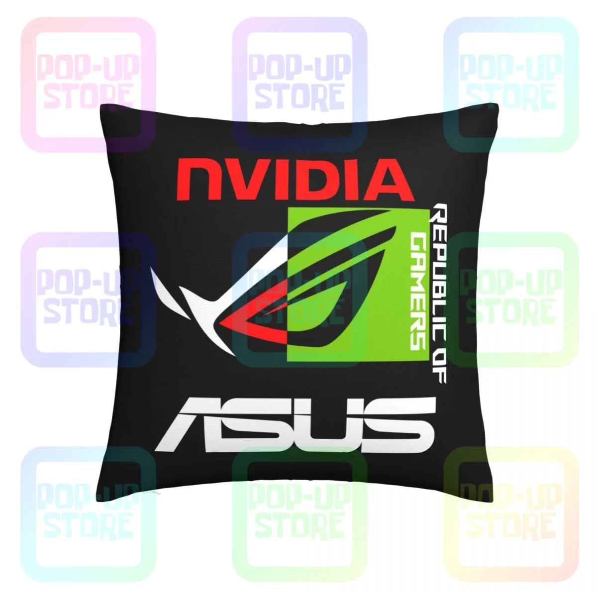 Terse Nvidia X Asus Rog-Республика геймеров Наволочка на плечо для ПК наволочка постельное