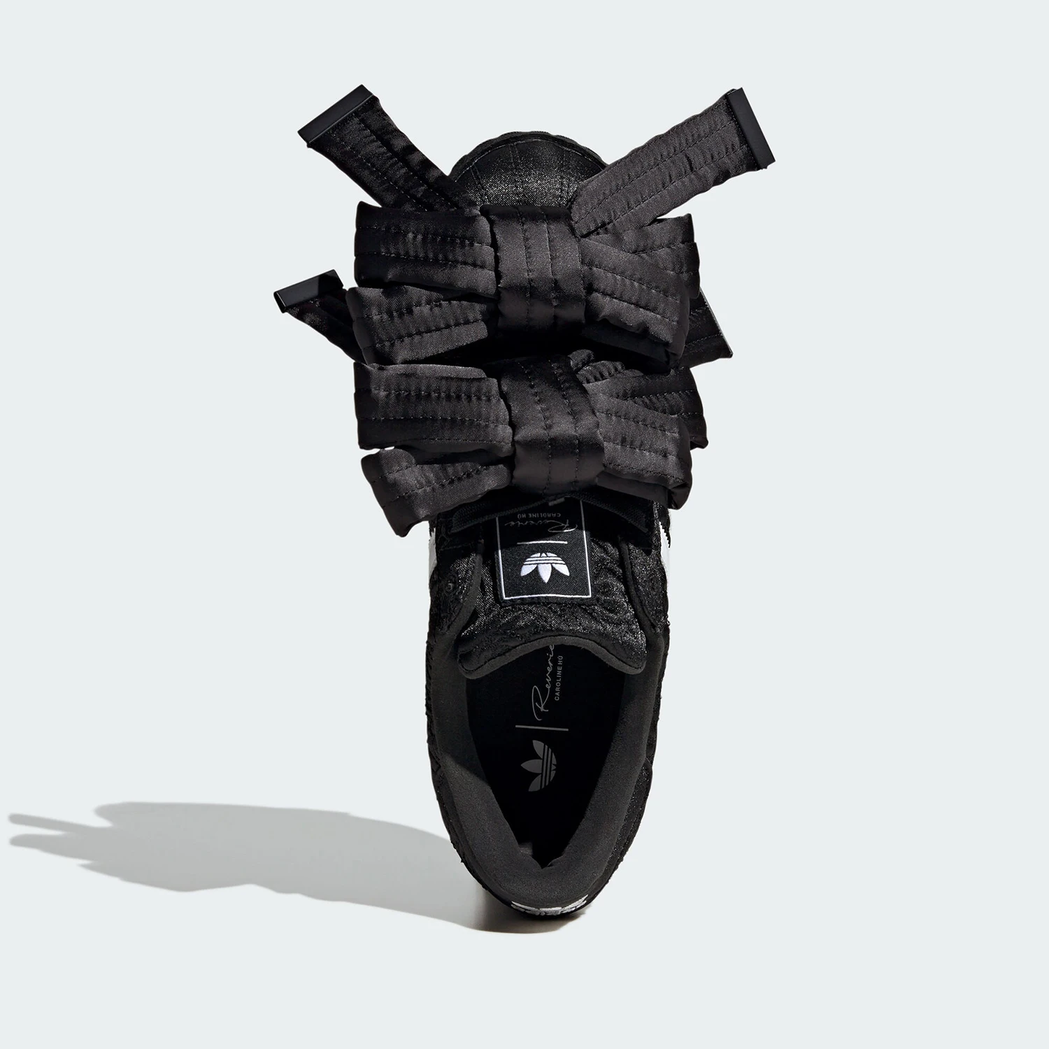 Фото Adidas Originals Женские повседневные низкие кроссовки с бантом JR7978 №4