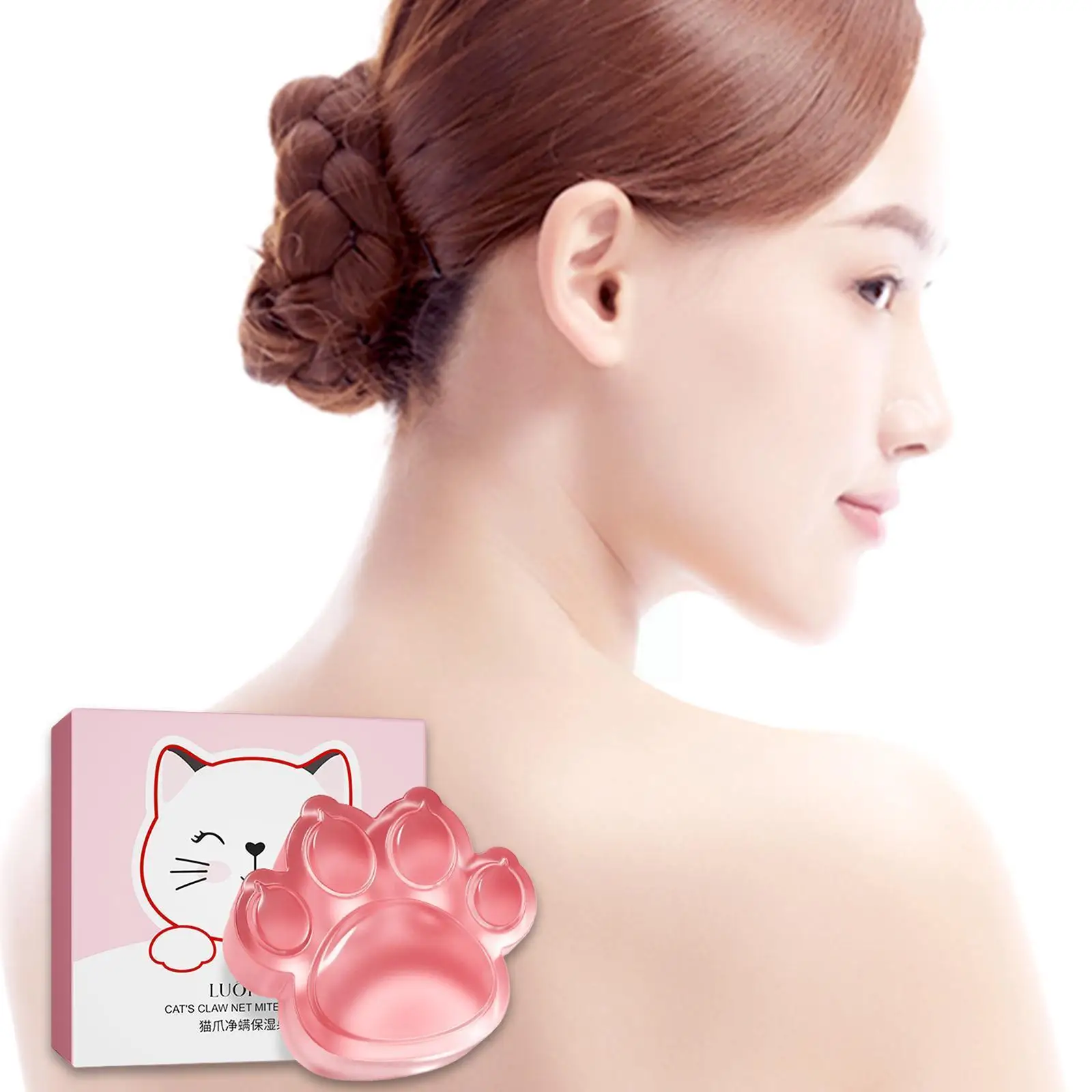 

110g Perfumed soap "cat's sweetheart" with moisturizing and Mite Removal Soap effect C3Q5
