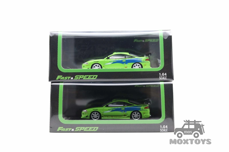 Быстрая скорость FS 1:64 Eclipse D30 Robocar FNF Зеленая литая модель автомобиля (art.: 3920ce253a7bb) - 3920ce253a7bb