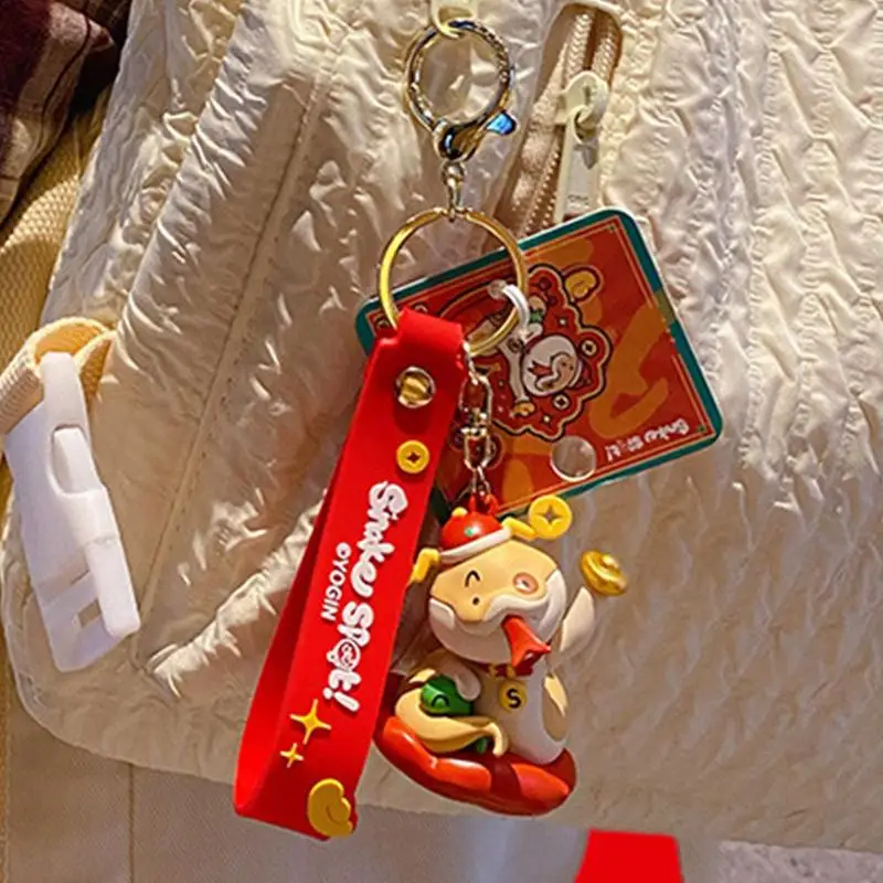 Брелок для ключей Puppy Snake Lucky 2025 год змеи подвесные подвески подвески-талисманы