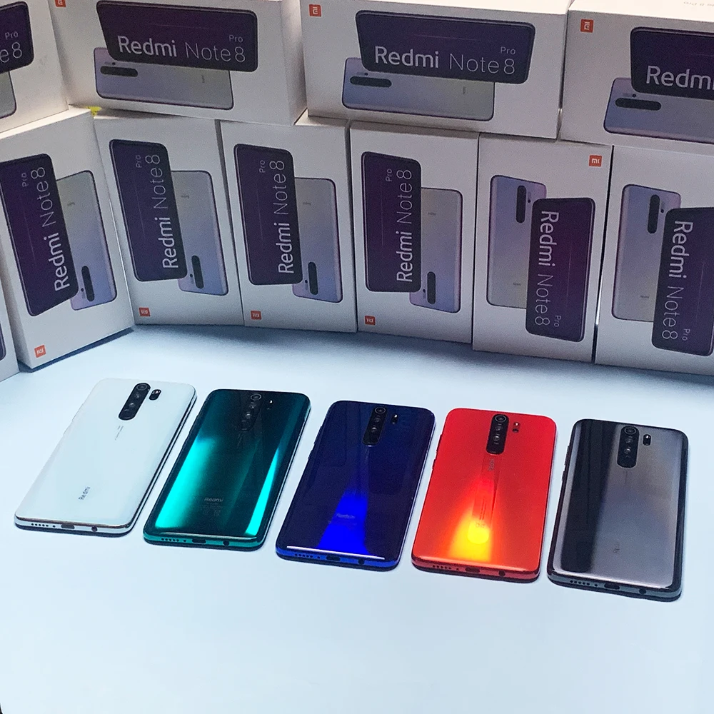 Xiaomi Redmi Note 8 Pro Smartphone，Android Cellphone Original Phone  ROM Global ROM version Mobil Phone (Random color)