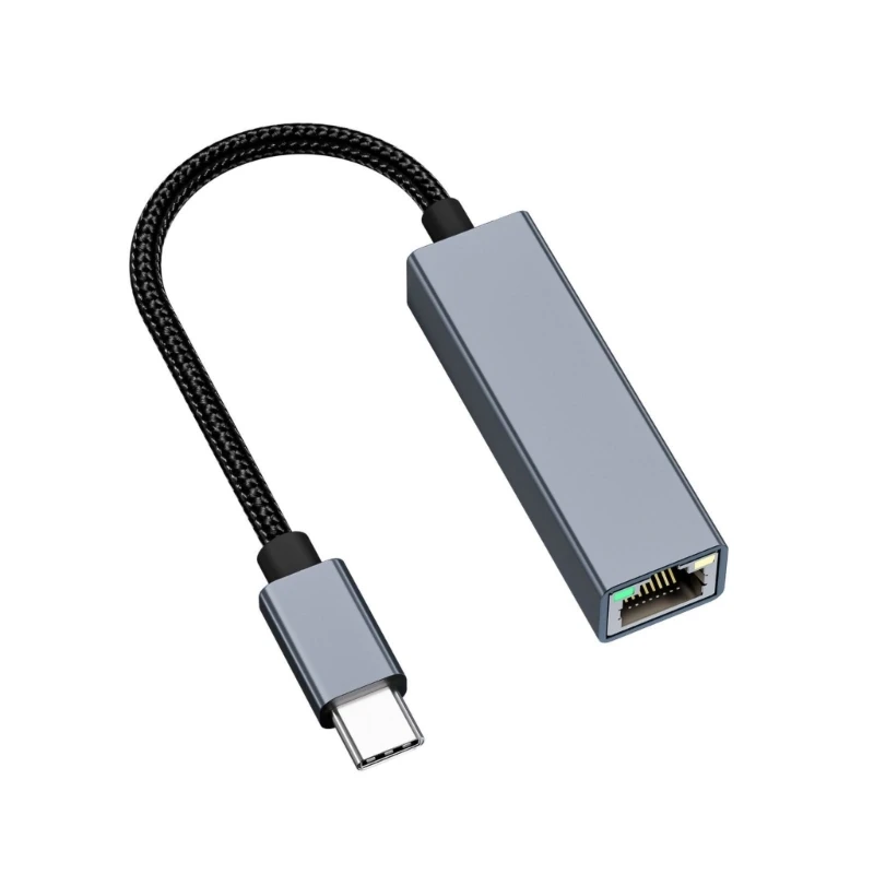 Адаптер сетевого кабеля Ethernet LAN USB/USB C к адаптеру для телефонов Прямая поставка