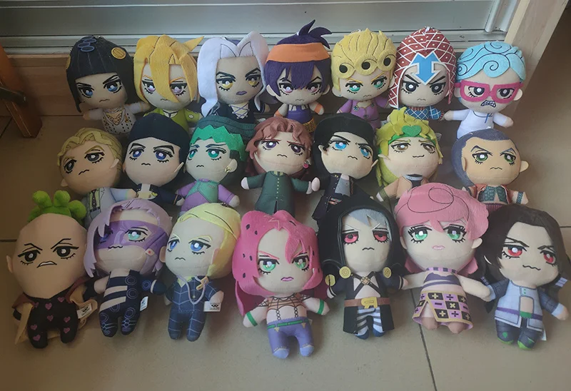 

NEW JoJos Bizarre Adventure Golden Wind Plush Giorno Narancia Mista PLUSH DOLL