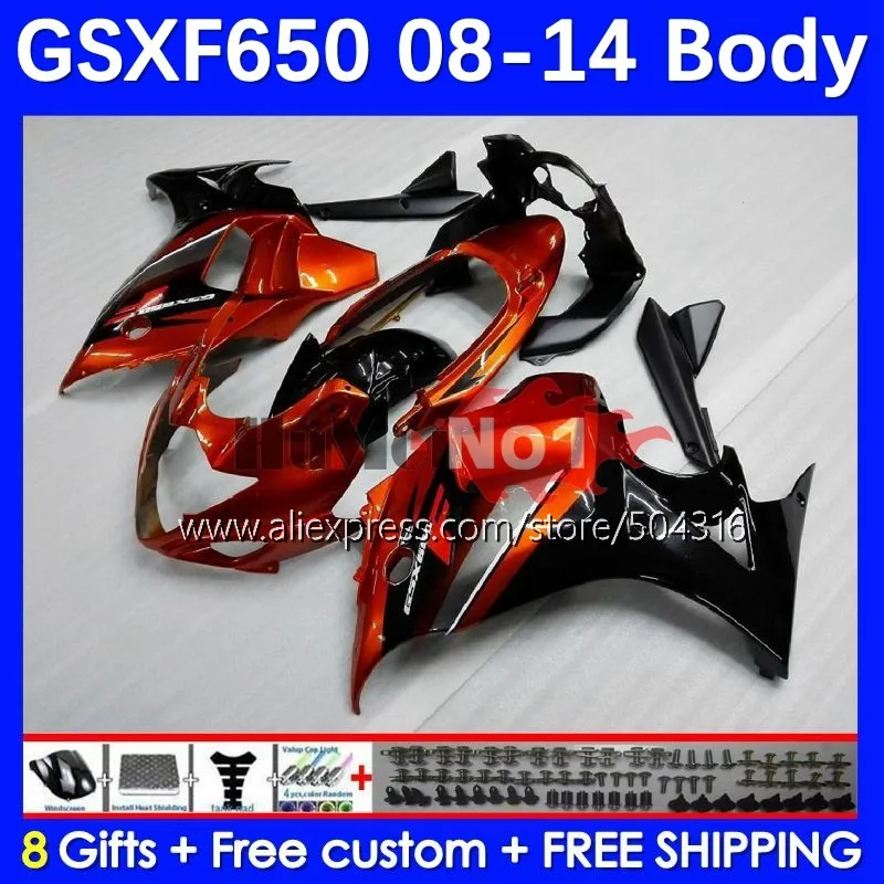 

Kit For GSX650F GSX 650F GSXF 650 F 24No.2 GSXF650 08 09 10 11 12 13 14 2008 2009 2010 2011 2012 2013 2014 Fairing orange stock