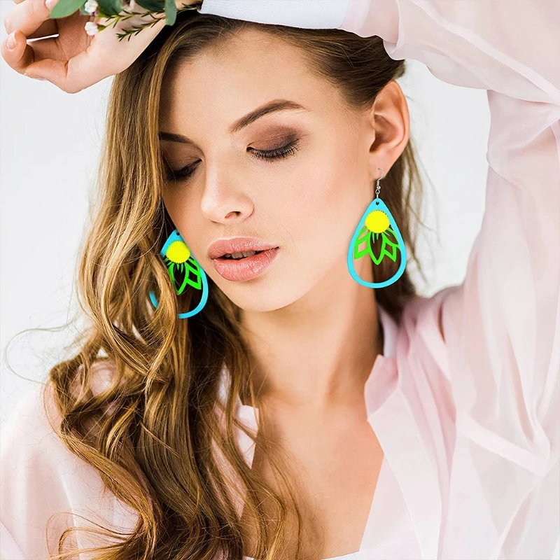 1 комплект деревянные серьги и подвески |