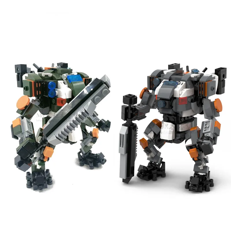 

Building Blocks Anime Figure Educational Toys for Children Mech Warrior Action Figure Bricks Toy Robots Model