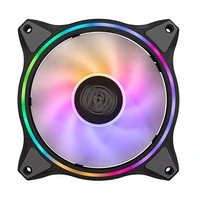 cooler master mf120 halo 12cm addressable 5v3pin argb fan computer case pwm quiet rgb fan cpu cooler water cooling replace fan
